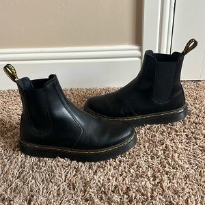 Doc Marten Black Chelsea Boots